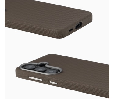 Accezz Mesh Backcover met MagSafe voor de Samsung Galaxy S26 - Bruin