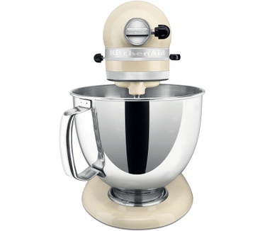 KitchenAid Artisan 5KSM175PSEAC met extra accessoires Amandelwit