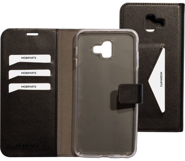Mobiparts Classic Wallet Case Samsung Galaxy J6 Plus (2018) Black