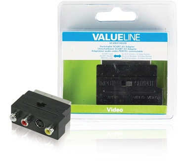 ValueLine SCART/SVHS + 3x RCA