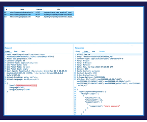 Spellcheck data Chrome