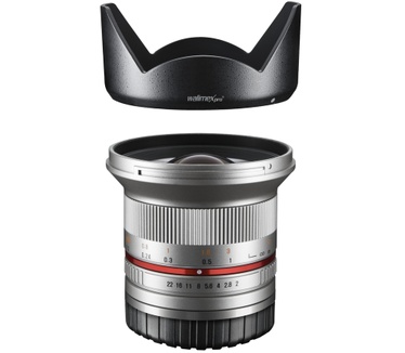 Walimex Pro 12mm f2.0 (Fujifilm X) Zilver