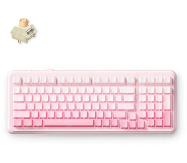 MCHOSE K99 V2 Wireless Gasket Mount Mechanical Keyboard Pink Gradient