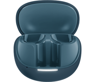 Hama Fresh 'n Rebel Twins Core 2 - Draadloze oordopjes - Bluetooth oortjes met 40 uur speeltijd - Met Microfoon en App - Steel Blue Groen