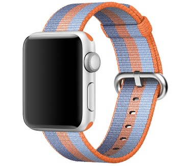 Apple Watch 38mm Geweven Nylon Band - Oranje(Apple Watch)
