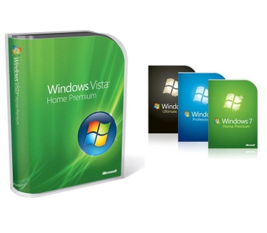 Microsoft Windows Vista Home Premium 64-bit + Windows 7 offer form
