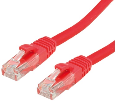 Value UTP Patchkabel Cat.6, LS0H, rood, 3m