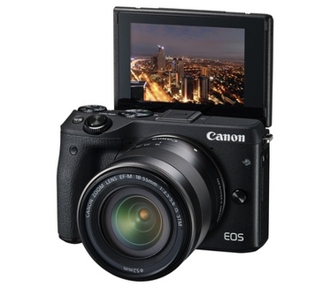 Canon EOS M3 + EF-M 18-55mm f/3.5-5.6 IS STM Premium Kit Zwart