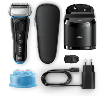 Braun Series 8 8385cc Volgende Generatie Elektrisch Scheerapparaat, Clean&Charge-station, Zwart