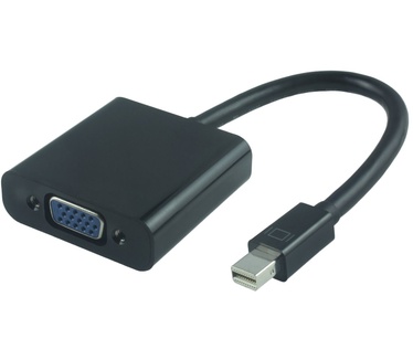 Microconnect Mini Displayport-VGA Zwart