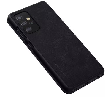 Nillkin Qin PU Leather Book Case - Samsung Galaxy A52 Zwart