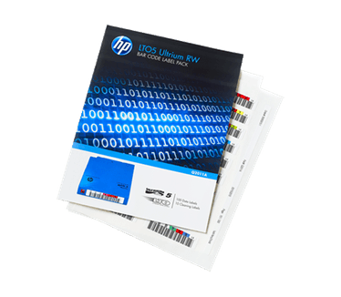 HP HP barcodelabels LTO-5 Ultrium RW barcodelabels, pak (Q2011A)