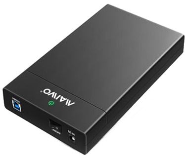 Deltaco HD kabinett 3.5 HDD USB 3.0 Svart