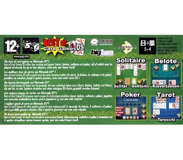 Best Of Card Games, DS