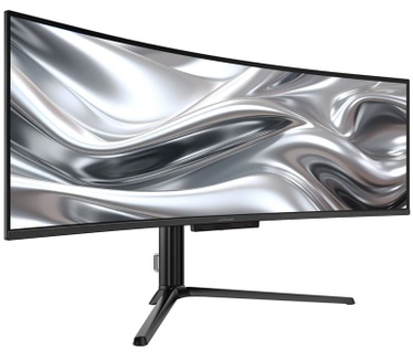LC-Power LC-M49QCO, OLED, 4K, 49" Curved Zwart