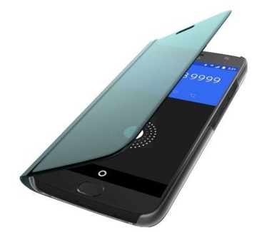 Motorola Moto X Touch Flip Cover Blue (PTM7C01414) (Moto X4) Blauw
