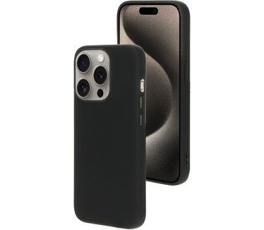 Mobiparts Silicone Cover Apple iPhone 15 Pro Black