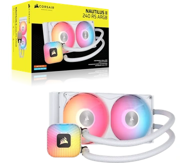 Corsair Nautilus II 240 RS ARGB White