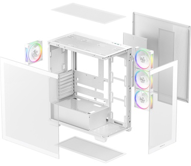 DeepCool CG580 4F V2 Wit