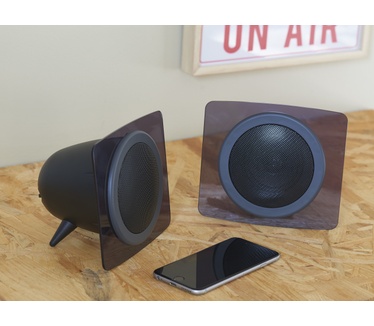 Bigben Interactive Zwarte platenspeler met speaker - bluetooth