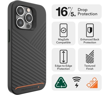 Gear4 Denali Snap (iPhone 14 Plus) Zwart