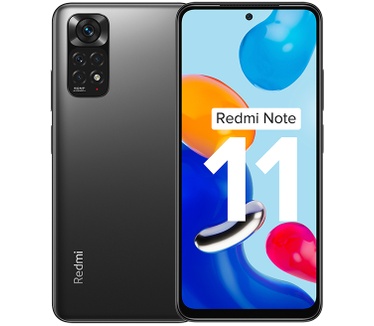 Redmi Note 11, 4GB ram, 128GB opslag Grijs