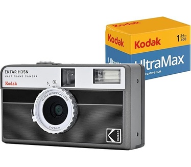 Kodak EKTAR H35N + Ultramax 24 film Zwart