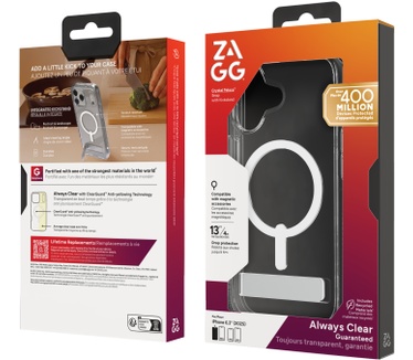 Zagg Crystal Palace Snap Kickstand