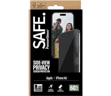 PanzerGlass SAFE. by PanzerGlass® Privacy Screen Protector iPhone Air | Ultra-Wide Fit w. EasyAligner