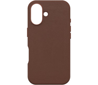 Otterbox Symmetry Series Cactus Leather voor MagSafe voor iPhone 16, Noir Ash