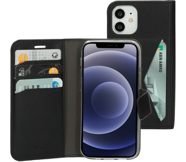 Mobiparts Classic Wallet Case Apple iPhone 12 Mini Black