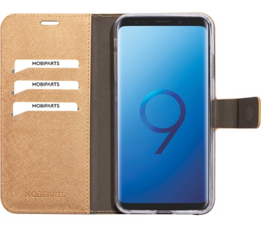 Mobiparts Saffiano Wallet Case Apple iPhone XS Max Copper