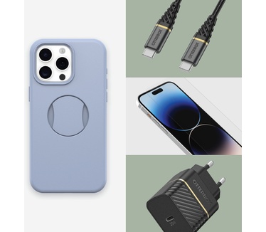 Otterbox OtterGrip Symmetry Series voor iPhone 15 Pro Max, You Do Blue (Blue) (iPhone 15 Pro Max) Blauw