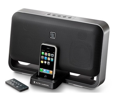 Altec Lansing inMotion T612 Zilver, Zwart