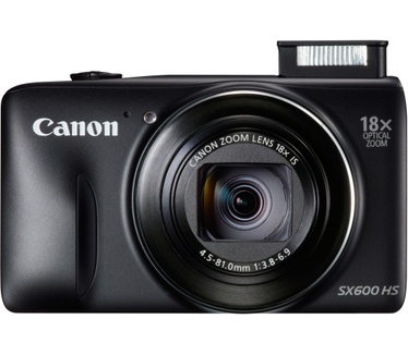 Canon PowerShot SX600 HS Zwart