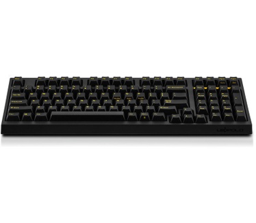 Leopold FC980M PD bk/ye PBT MX Brown US Black case / DG keycap + yellow front