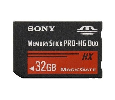 Sony Memory Stick Pro-HG Duo 32GB