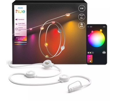 Philips Festavia permanent 9m 16pod Wh Ext
