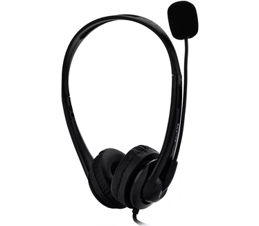 Acutek 218U VOLUME CONTROLL USB Headset - Zwart
