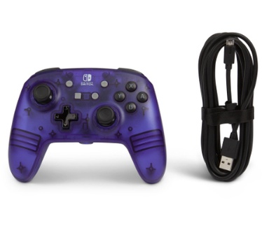 BDA Wired Controller Red Frost Rood, Transparant