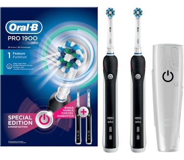 Oral-B Pro 1900 + Bonus Handle Black
