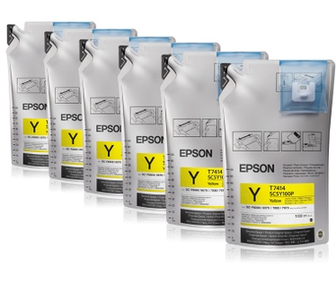 Epson UltraChrome DS Yellow T741400 (1Lx6packs)
