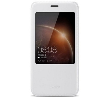 Huawei G8 View Flip Cover - White