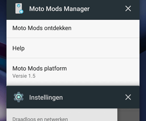 Screenshot Moto Z