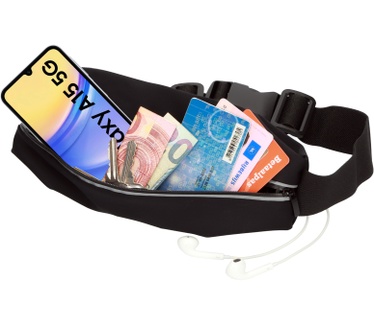 Mobiparts Comfort Fit Sport Belt Samsung Galaxy A15 Black