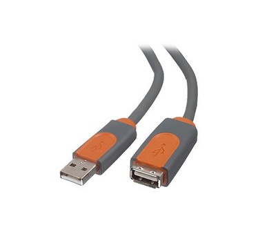 Belkin PRO Series USB Extension Cable - USB-verlengkabel - 4-PIN USB type A (M) - 4-PIN USB type A (V) - 3 m (
