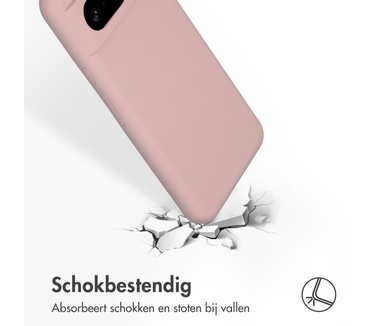 Accezz Liquid Silicone Backcover Google Pixel 8 - Roze