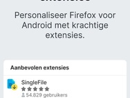 Add-ons Firefox Android