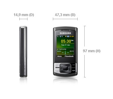 Samsung C3050 Zwart