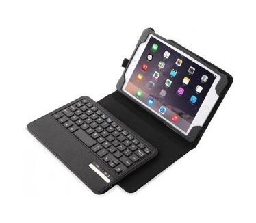 qMust Bluetooth (removable) Keyboard Case voor Apple iPad Mini 4 - Black